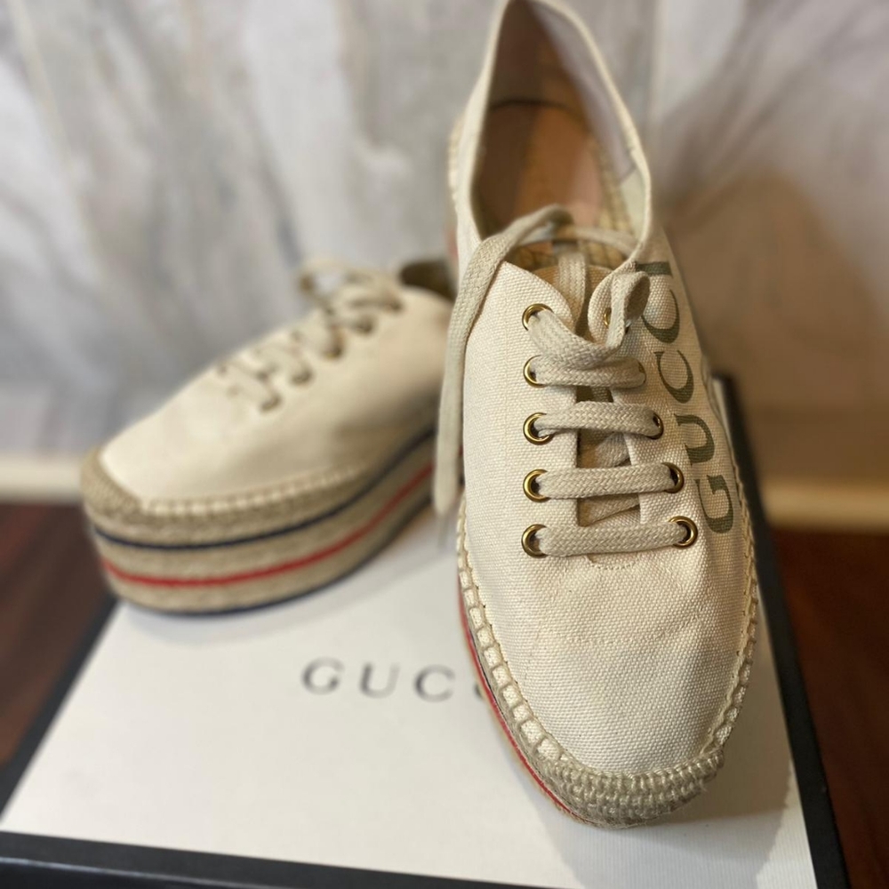 GUCCI PLATFORM ESPADRILLE